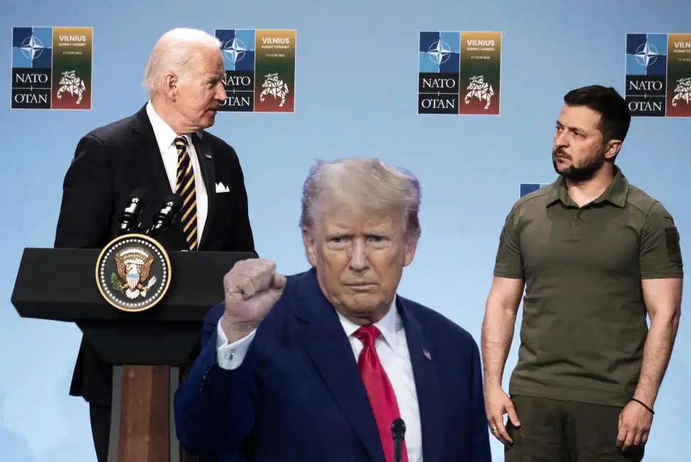 donald trump joe biden volodymyr zelensky 