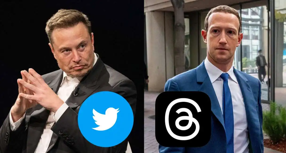 elon musk mark zuckerberg threads twitter