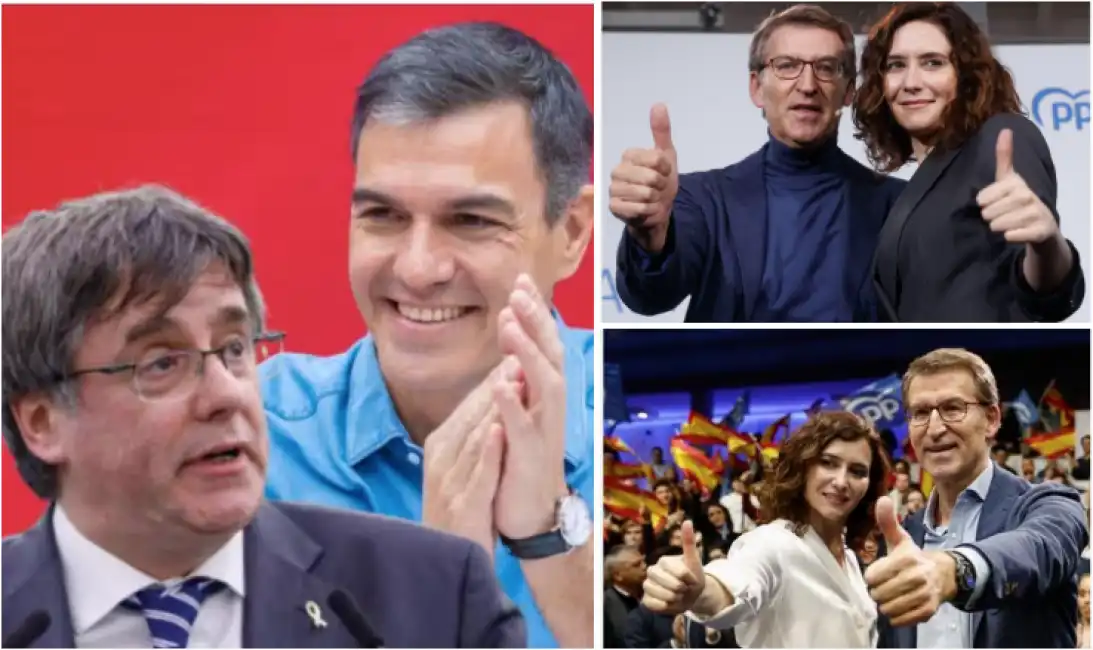 feijÒo isabel ayuso sanchez e puigdemont