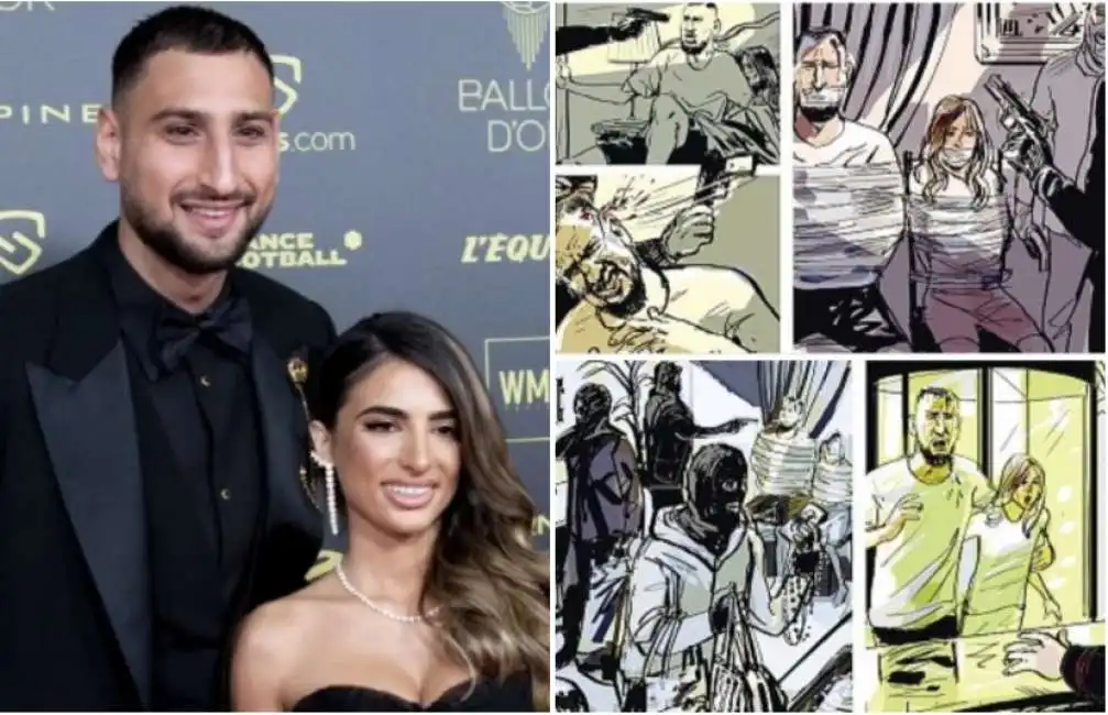 gianluigi donnarumma rapina parigi