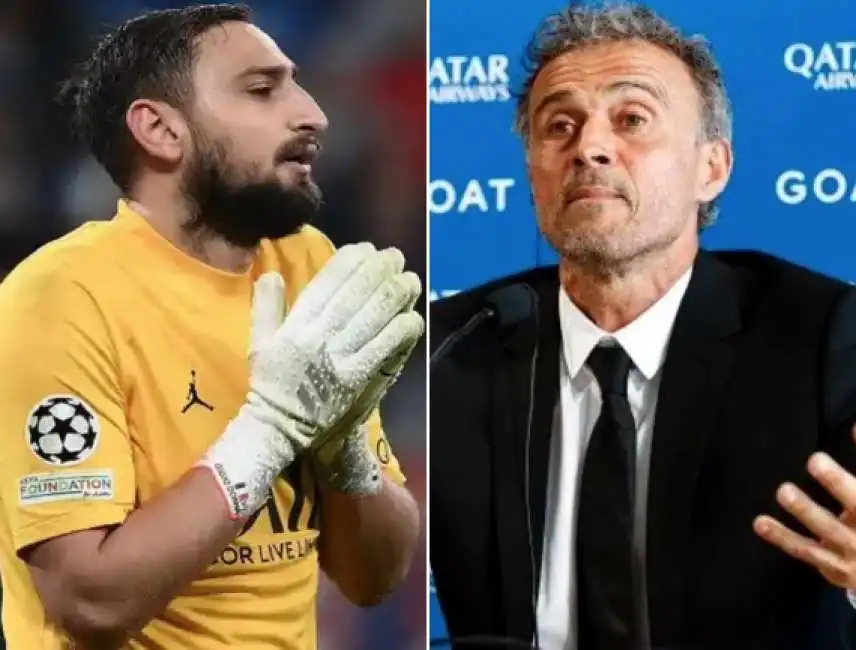 gianluigi gigio donnarumma luis enrique 