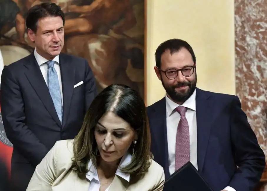 giuseppe conte daniela santanche stefano patuanelli 