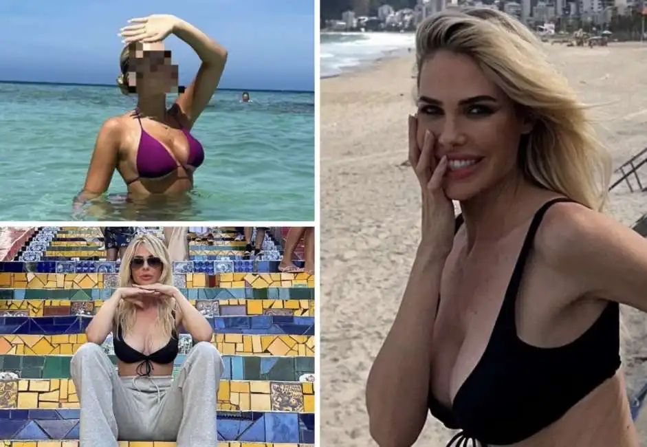 ilary chanel totti blasi rio de janeiro brasile vacanza 