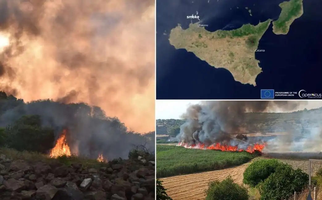 incendi in sicilia 