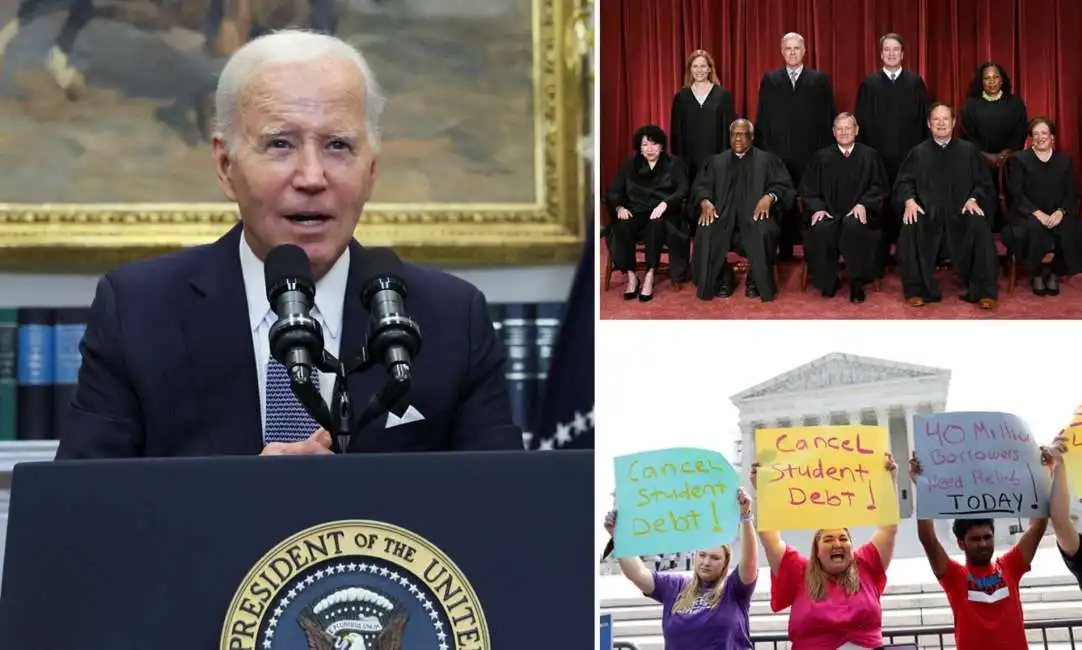 joe biden debiti studenteschi corte suprema 