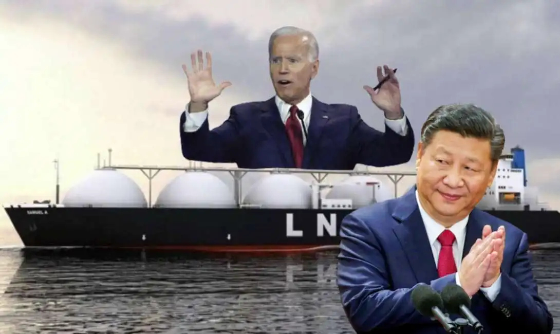 joe biden xi jinping gas liquefatto gnl 