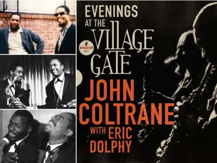 john coltrane evenings at the village gate eric dolphy