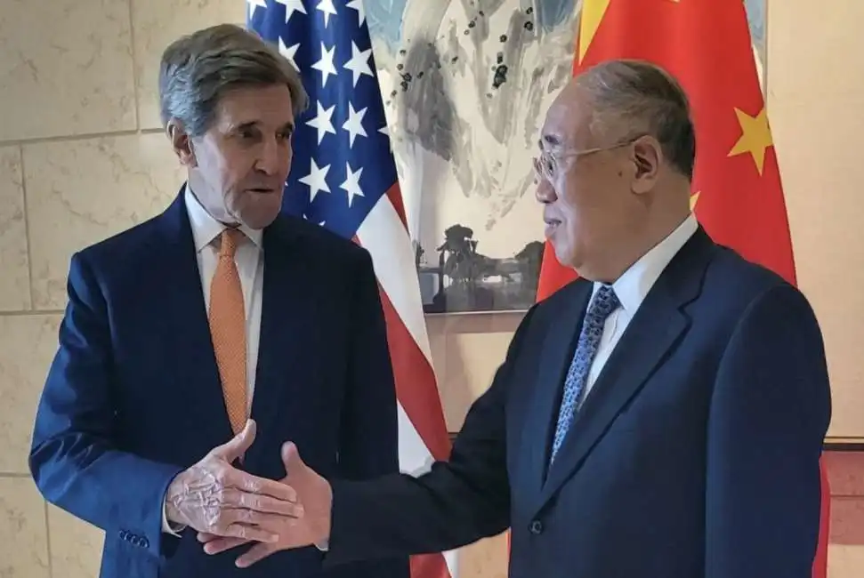 john kerry - xie zhenhua 