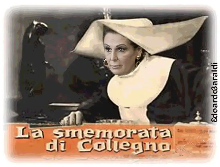 la smemorata di collegno - meme su daniela santanche by edoardo baraldi