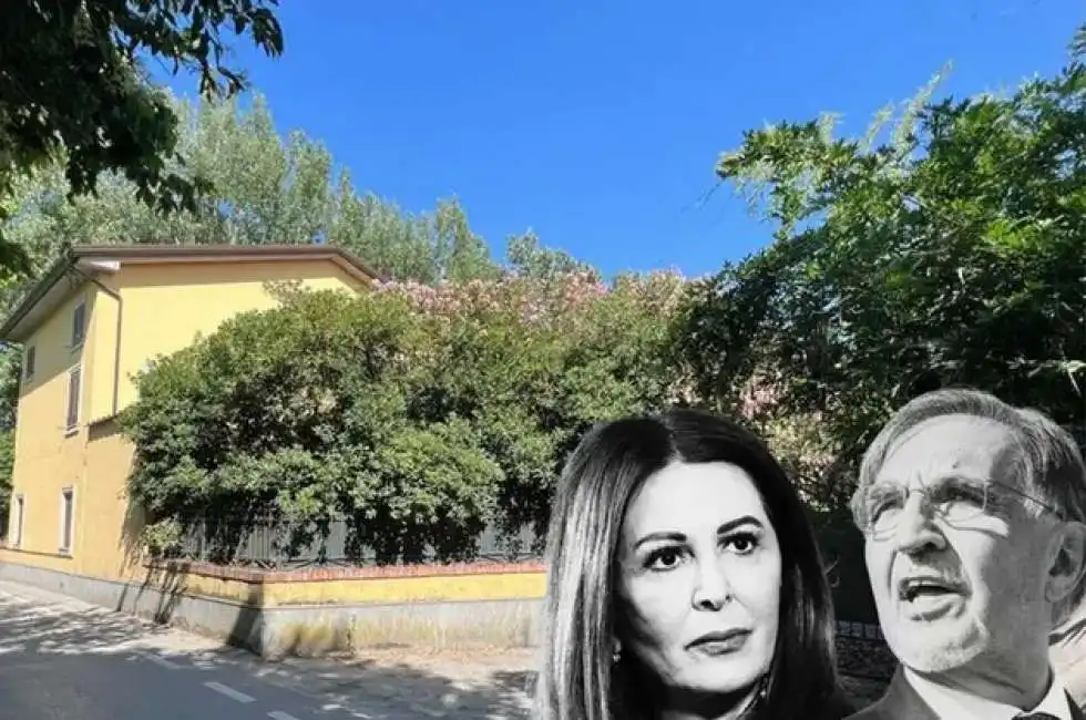 la villa a forte dei marmi comprata dalla moglie di ignazio la russa e da dimitri kunz fidanzato di daniela santanche