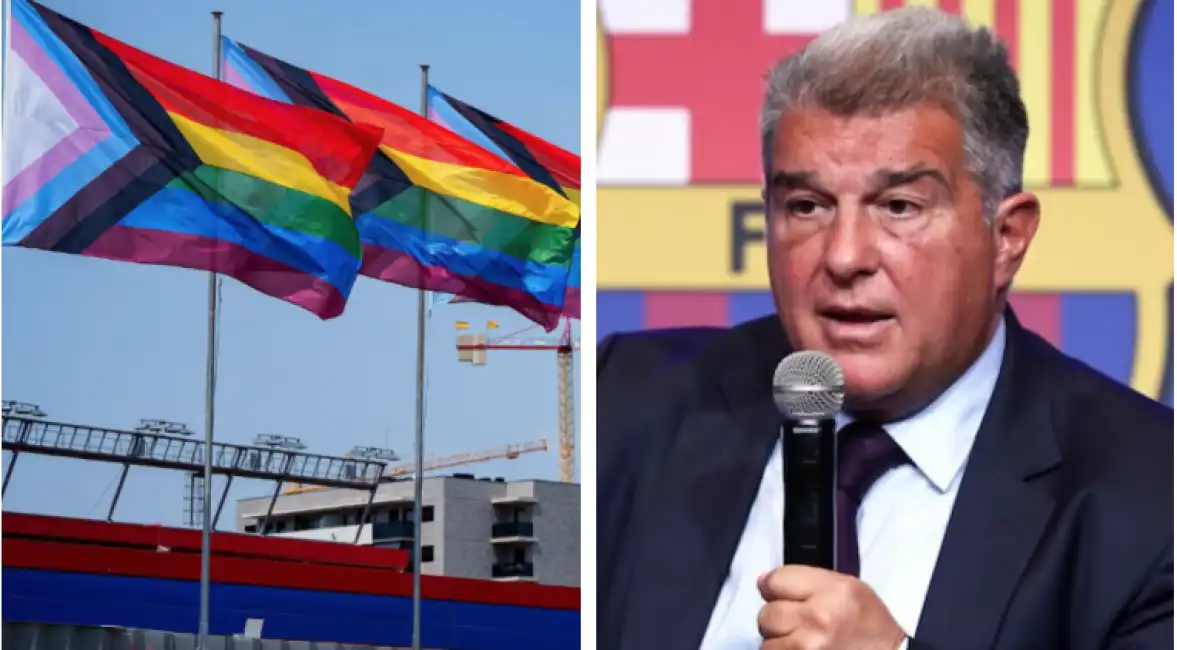 laporta e il barcellona che si schiera a favore della comunitÀ lgbt e perde 440.000 follower su instagram 