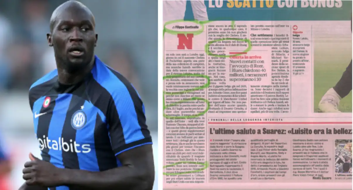 lukaku gazzetta dello sport