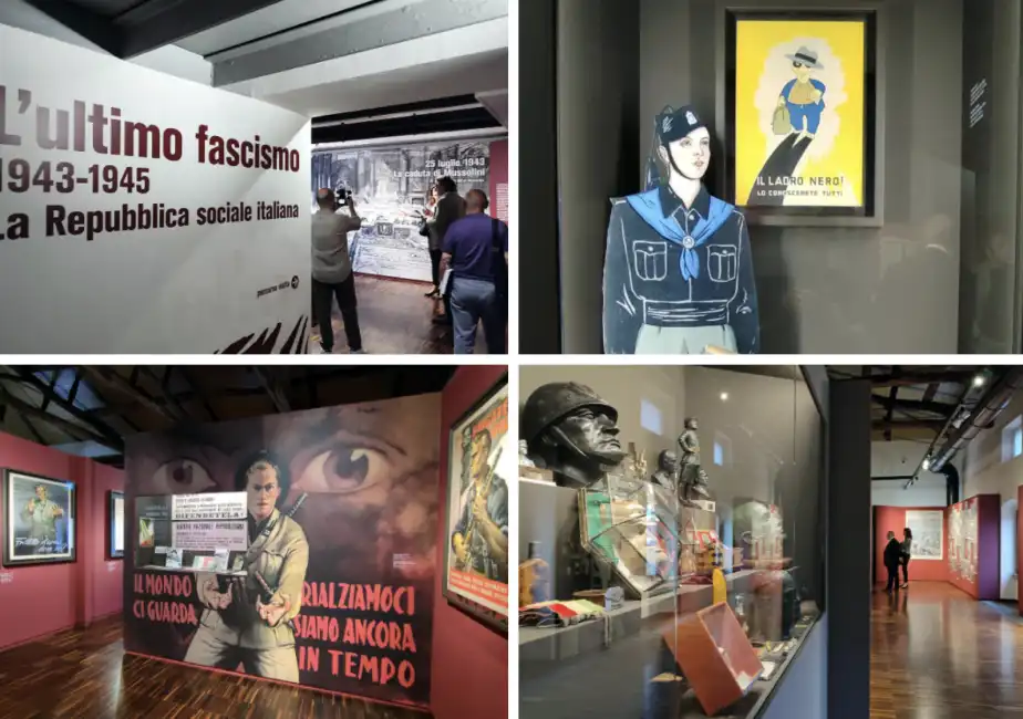 mostra ultimo fascismo a salo mussolini duce benito