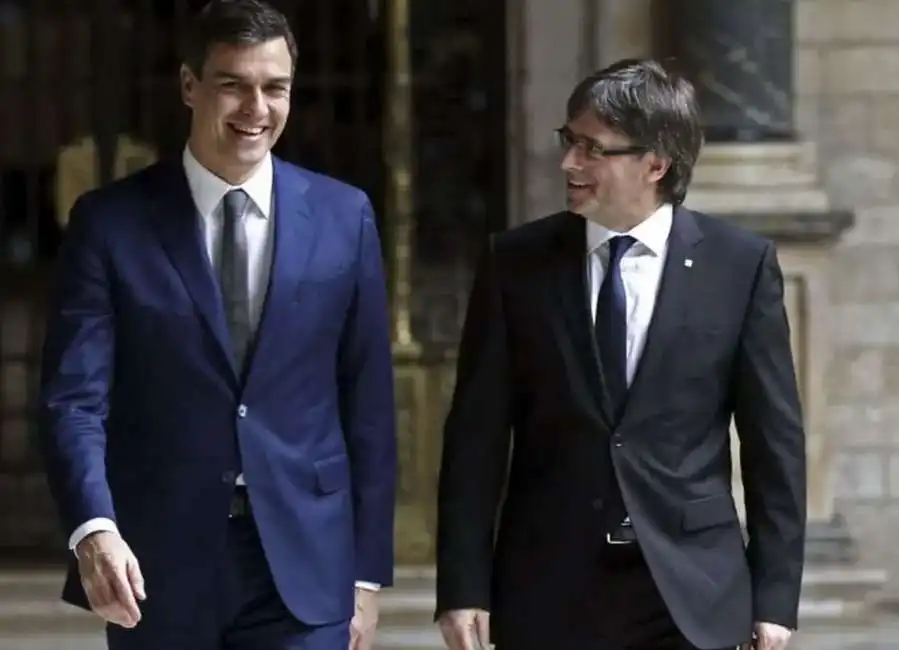 pedro sanchez carles puigdemont 