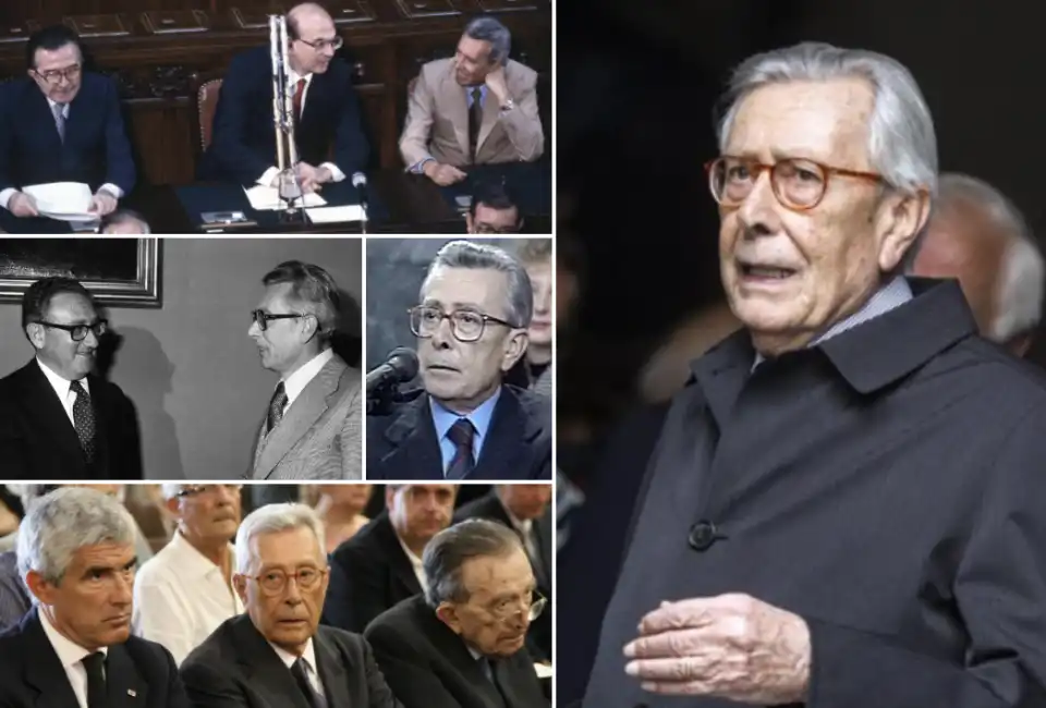 pier ferdinando casini arnaldo forlani giulio andreotti henry kissinger bettino craxi