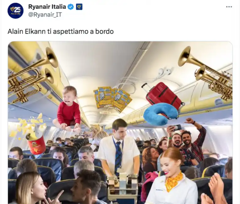 ryanair su alain elkann