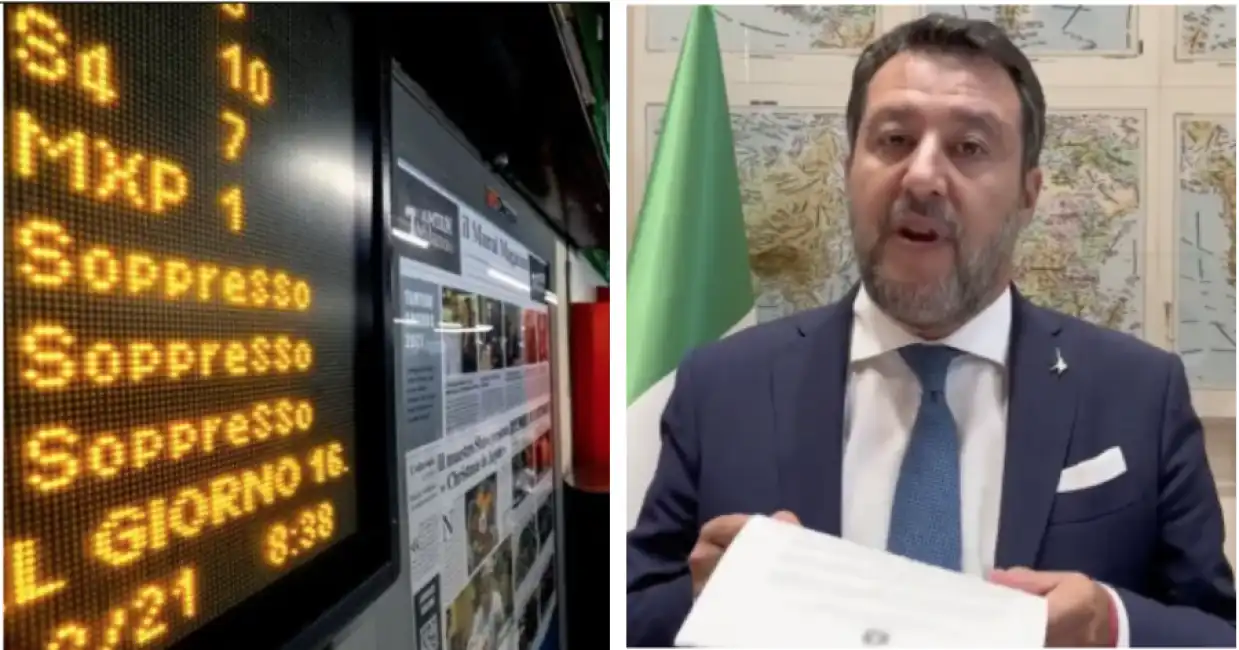 salvini sciopero dei treni