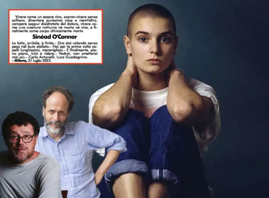 sinead o connor luca guadagnino carlo antonelli 