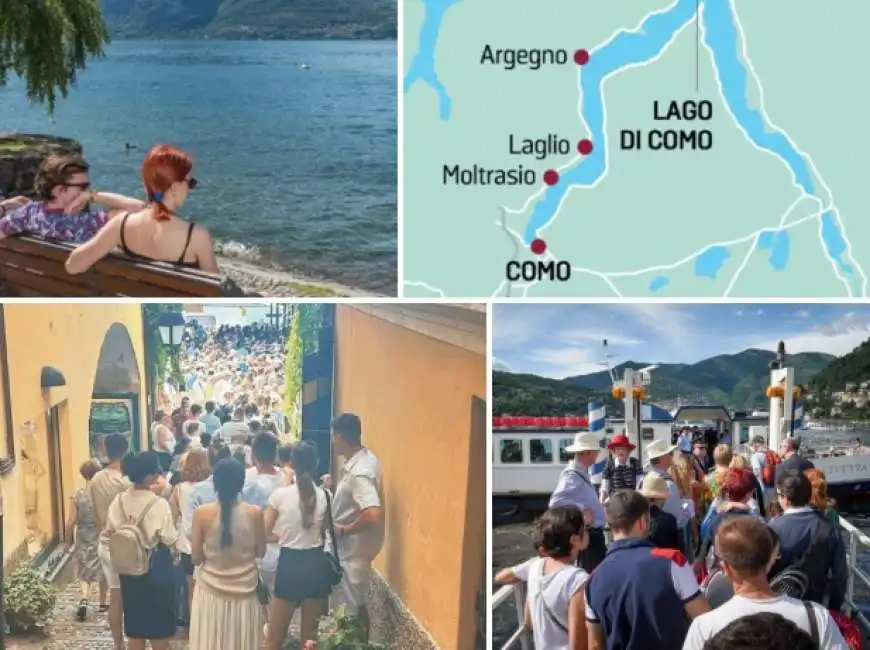 turisti lago di como