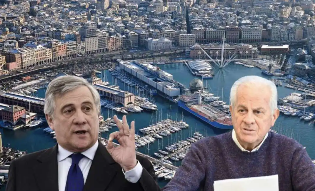 antonio tajani claudio scajola genova liguria 