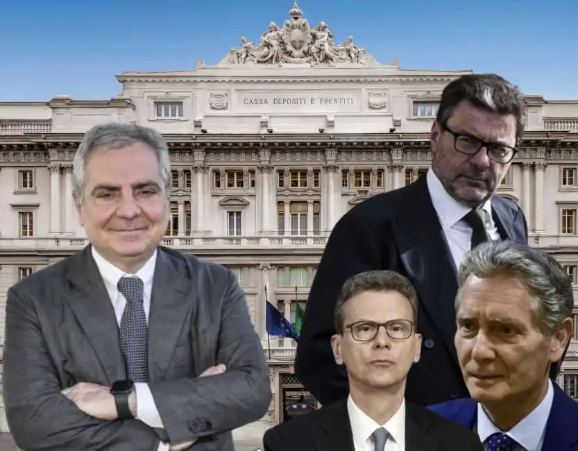 dario scannapieco giancarlo giorgetti riccardo barbieri hermitte biagio mazzotta cdp cassa depositi e prestiti 