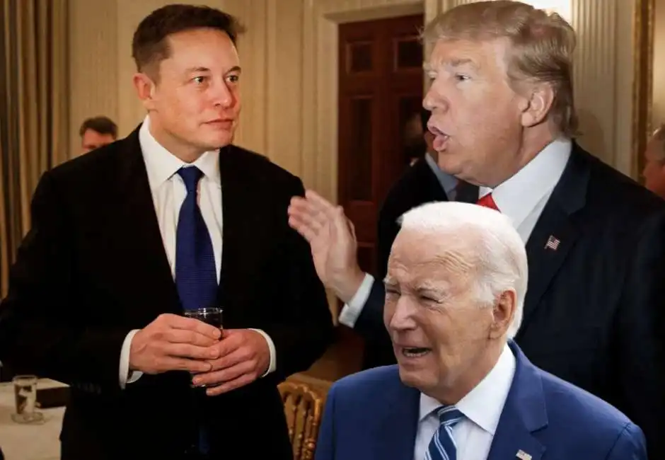 elon musk donald trump joe biden 