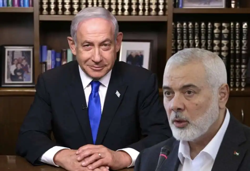 benjamin netanyahu ismail haniyeh 