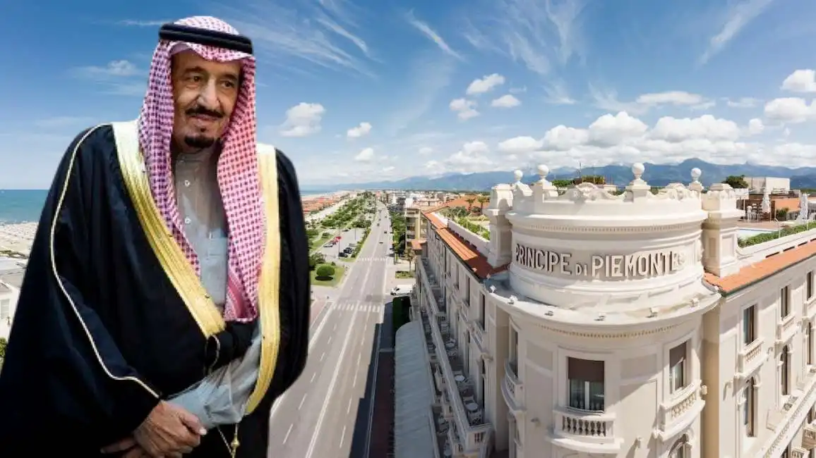 grand hotel principe di piemonte. re salman bin abdulaziz viareggio 