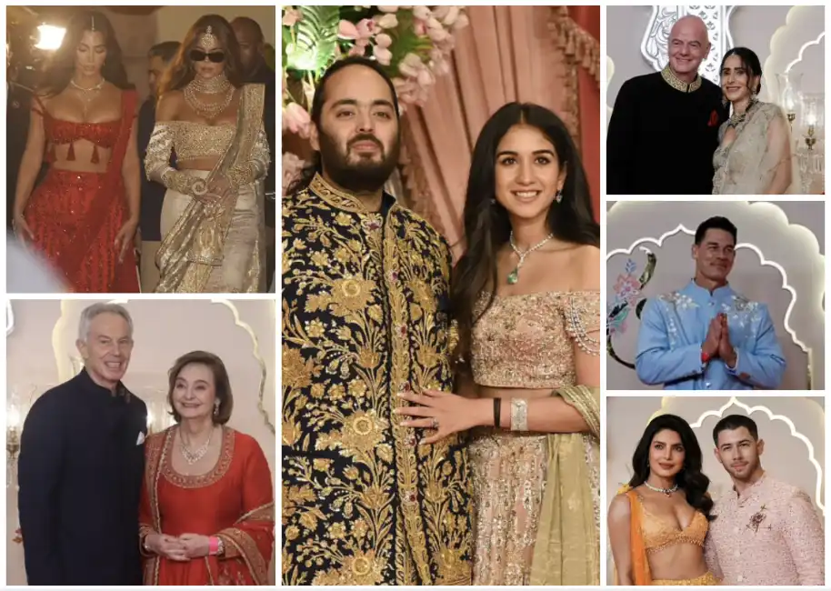 il matrimonio di anant ambani e radhika merchant