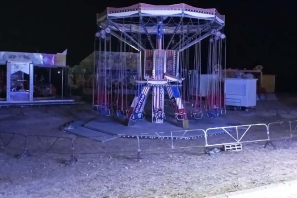 incidente al luna park di gallipoli