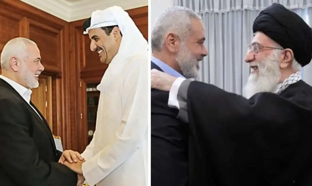 ismail haniyeh ali khamenei al thani 