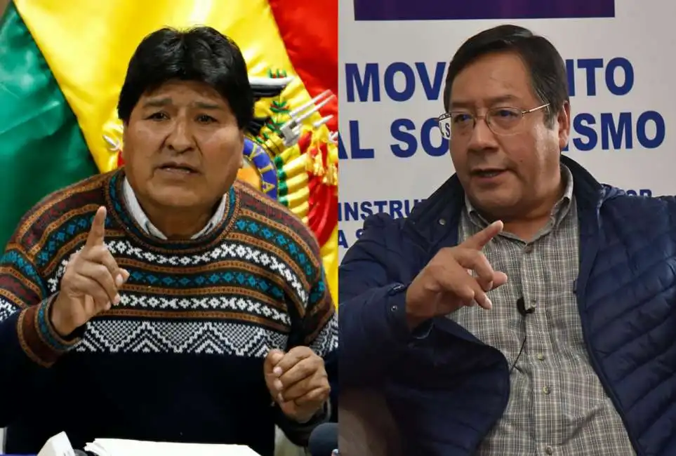 luis arce evo morales