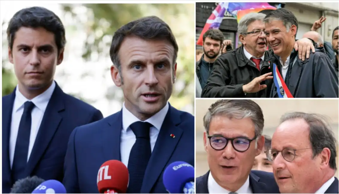 macron attal melenchon faure