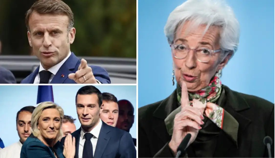 macron le pen lagarde