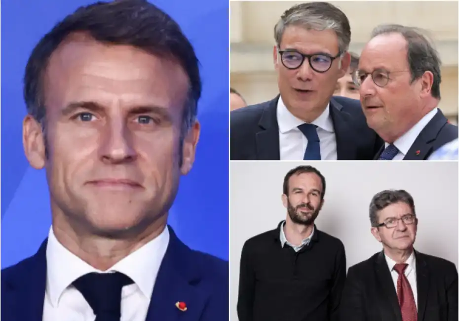 macron melenchon faure hollande