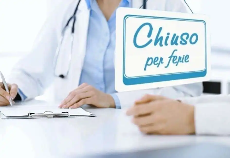 medico studio chiuso ferie