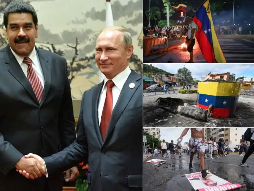 nicolas maduro vladimir putin proteste venezuela 