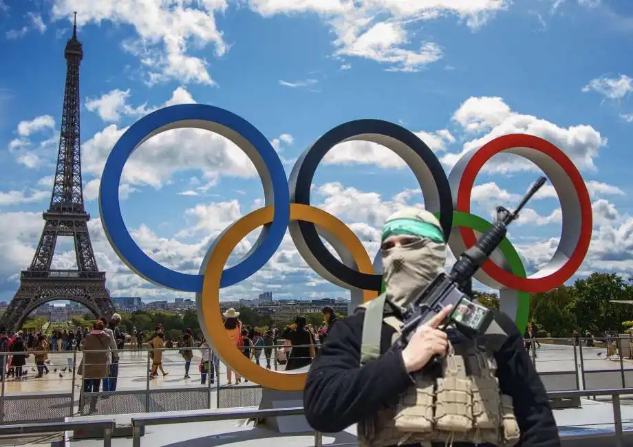 parigi 2024 terrorista terroristi hamas olimpiadi giochi olimpici 