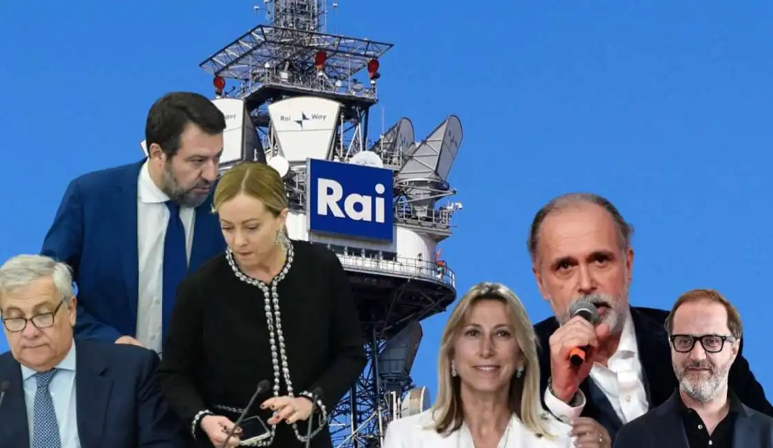 rai giorgia meloni antonio tajani matteo salvini stefano coletta giampaolo rossi simona agnes