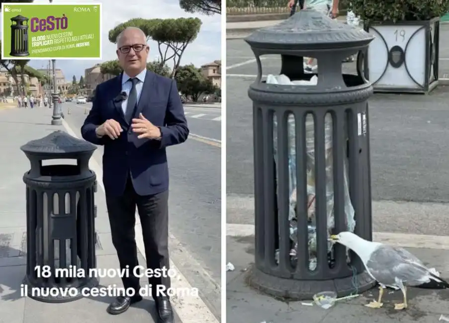 roberto gualtieri cesto cestini roma 