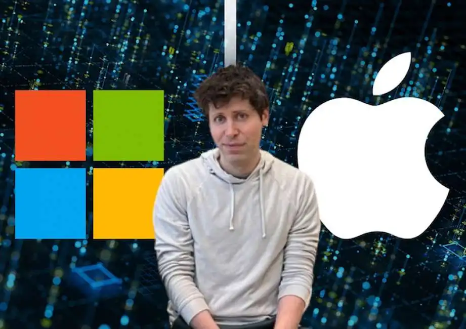 sam altman openai microsoft apple 