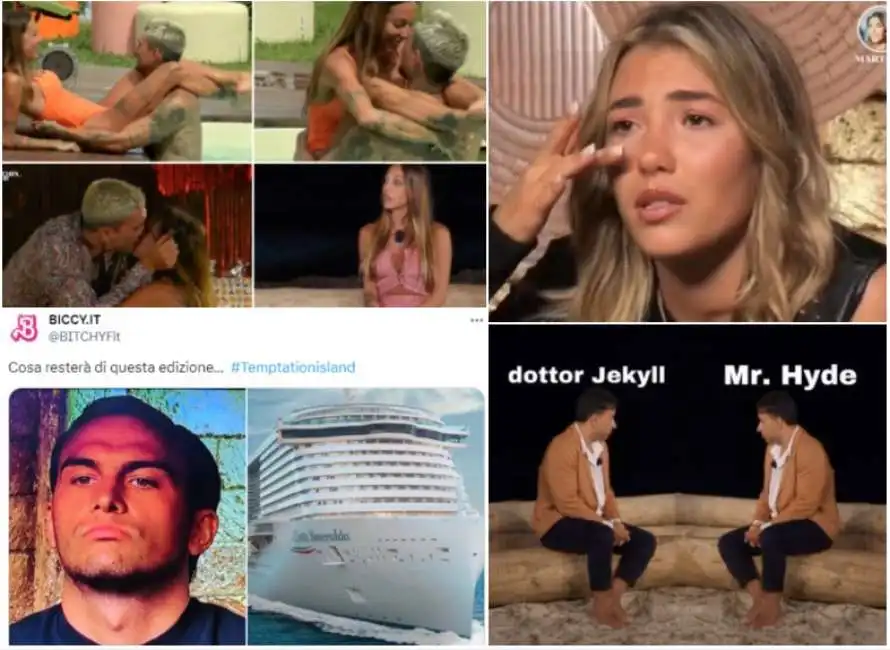 meme tweet ultima puntata temptation island