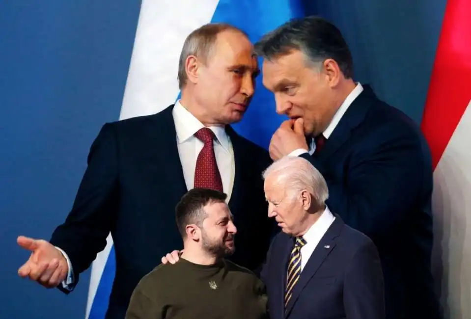 viktor orban vladimir putin joe biden volodymyr zelensky 