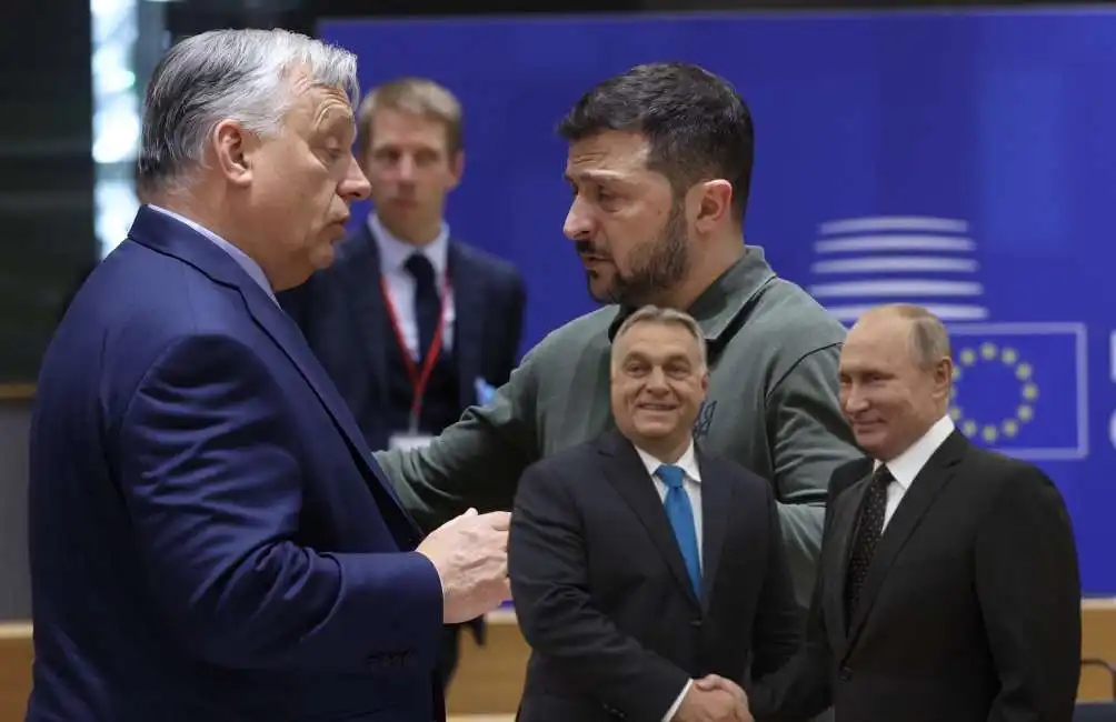 viktor orban vladimir putin volodymyr zelensky 