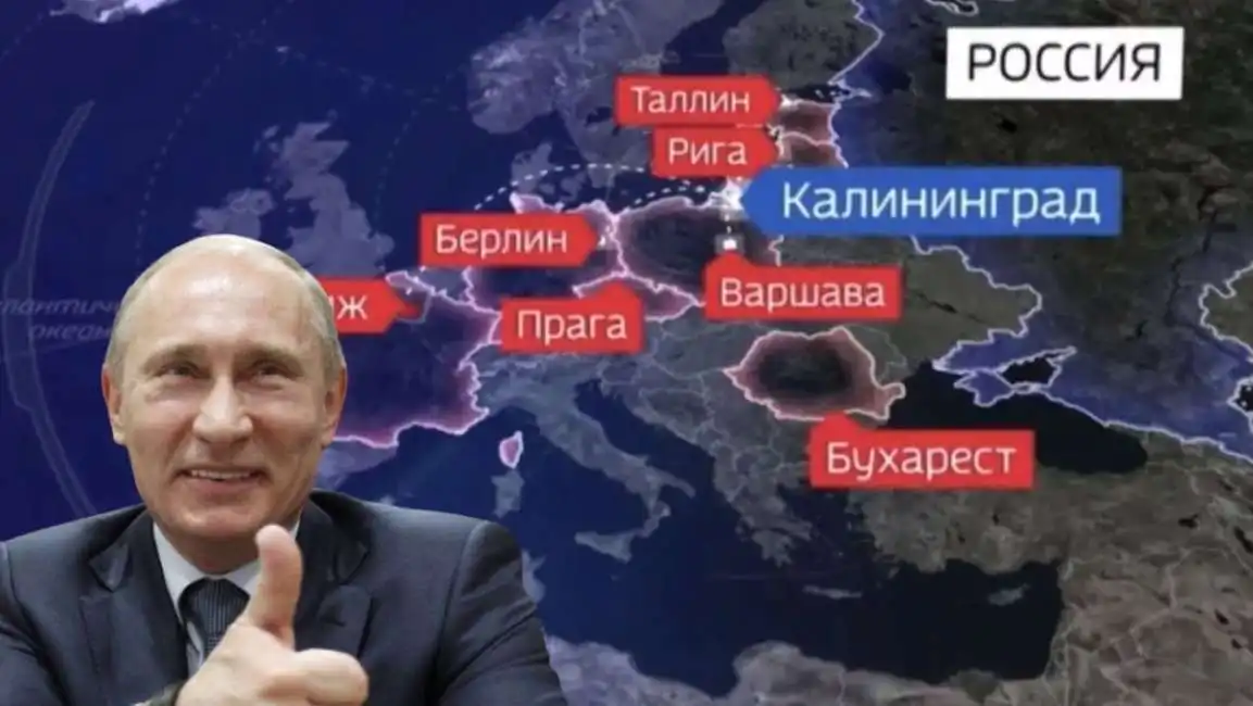 vladimir putin obiettivi bombardamento in europa