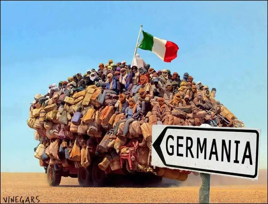 immigrati italiani germania migrazione frontiere