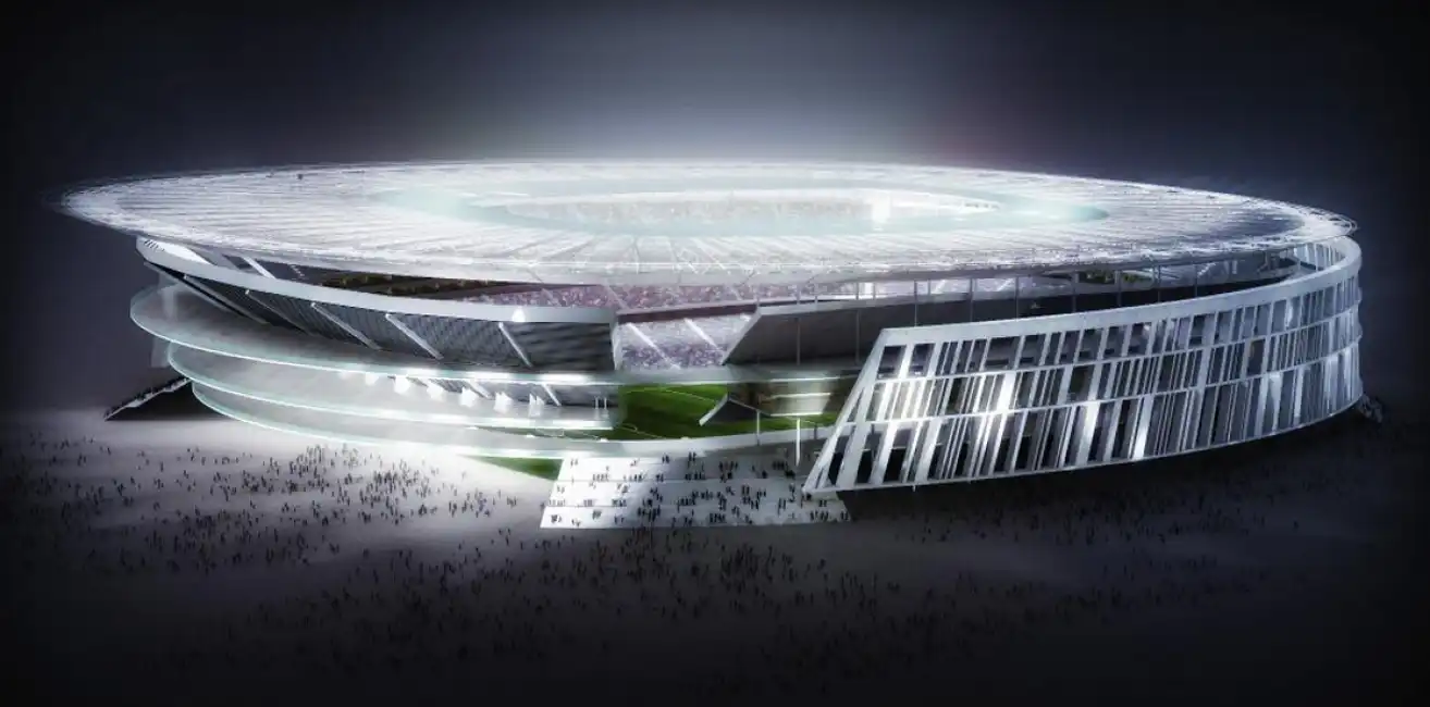 stadio roma progetto