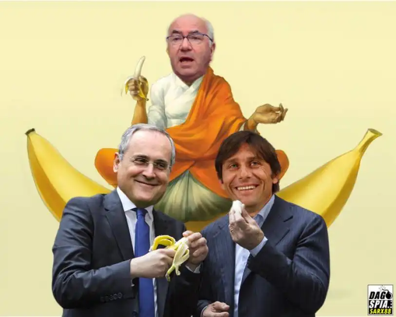 tavecchio conte lotito banane