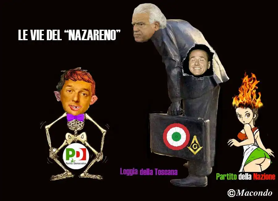 renzi verdini berlusconi