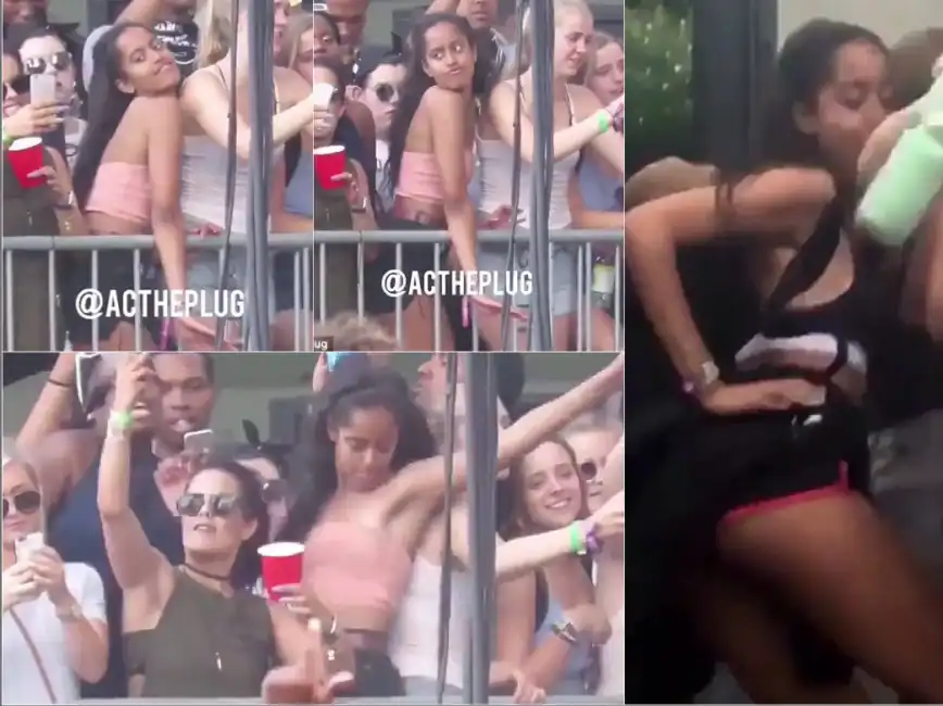 malia obama twerking